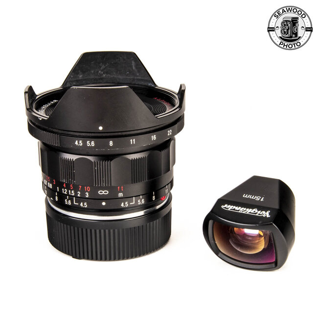 Voigtlander Super Wide - Heliar 15mm f/4.5 ASPH III M Mount GOOD+