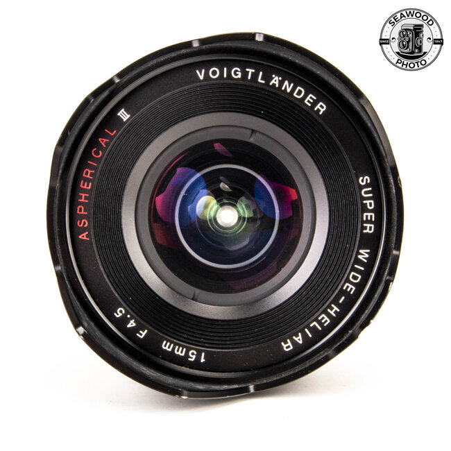 Voigtlander Super Wide - Heliar 15mm f/4.5 ASPH III M Mount GOOD+
