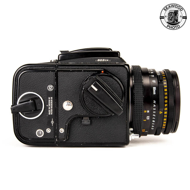 Hasselblad 503CX w/ CF 80mm f2.8 BLACK GOOD+