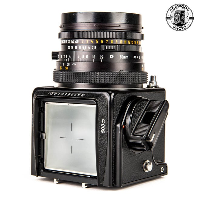 Hasselblad 503CX w/ CF 80mm f2.8 BLACK GOOD+