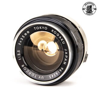 Topcon Topcon 35mm f/3.4 UV Topcor Lens EXCELLENT