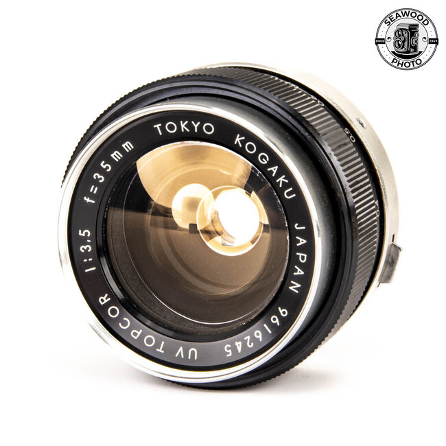 Topcon 35mm f/3.4 UV Topcor Lens EXCELLENT