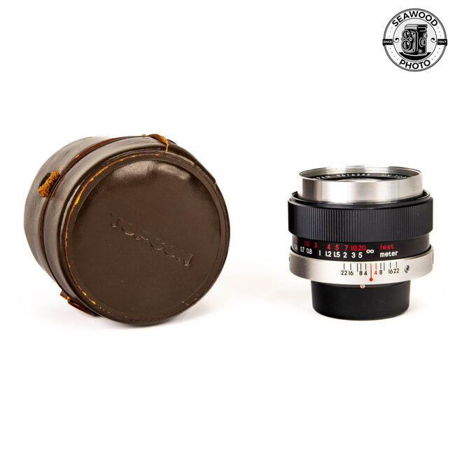 Topcon 35mm f/3.4 UV Topcor Lens EXCELLENT