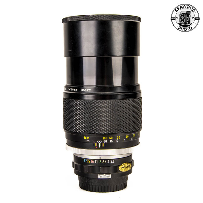 Nikon Nikkor-P.C Auto 180mm f/2.8 Non-Ai GOOD-