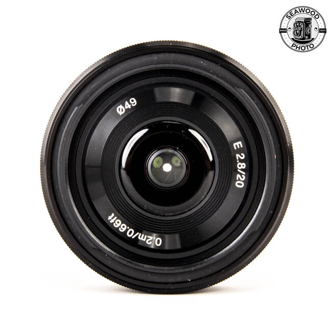 Sony E 20mm f/2.8 SEL20F28 APS-C Lens  EXCELLENT