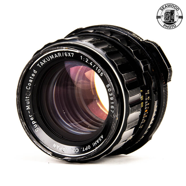 Pentax 6x7 105mm f/2.4 Takumar  GOOD-