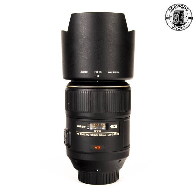 Nikon AF-S 105mm f2.8G Micro VR GOOD+