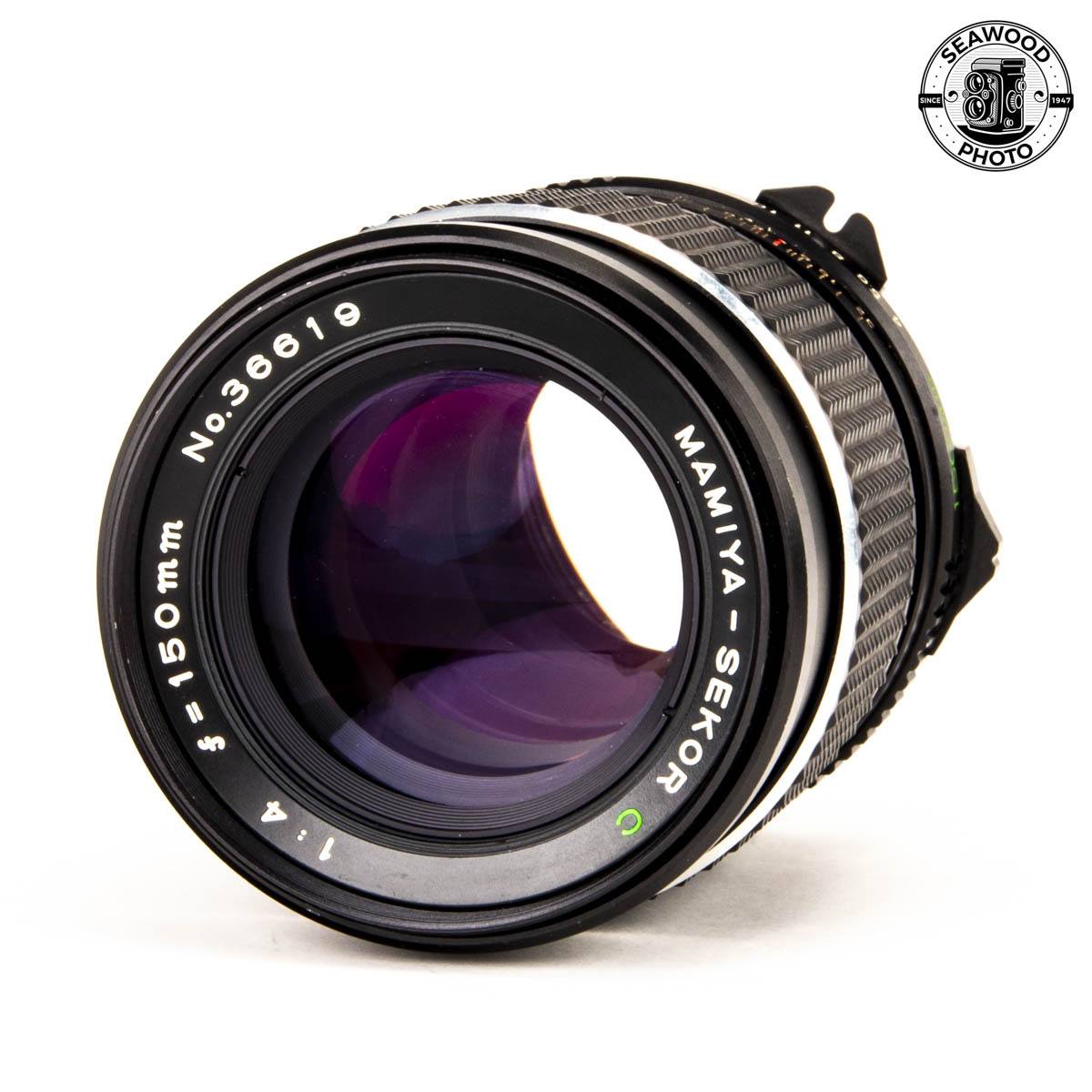 Mamiya Sekor C 150mm F4 マミヤレンズ #7918 Mamiya Sekor C 150mm f/4 GOOD+ - Seawood Photo