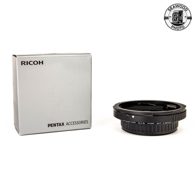 Pentax Mount Adapter 645 for 67 6x7 Medium Format Lens Like New, Unused