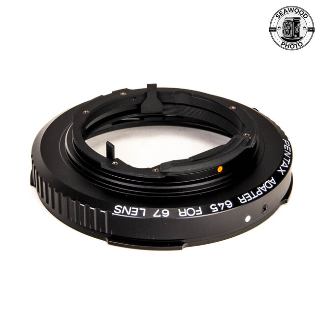 Pentax Mount Adapter 645 for 67 6x7 Medium Format Lens Like New, Unused