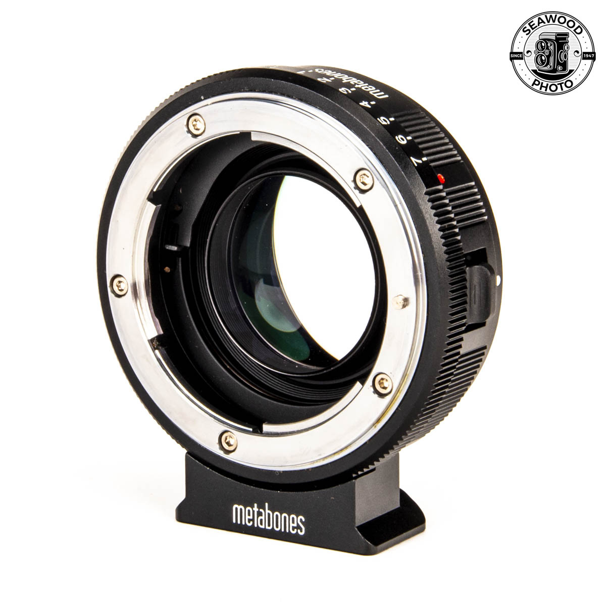 Metabones N/F - E Mount Ultra Speed Booster EXCELLENT - Seawood Photo