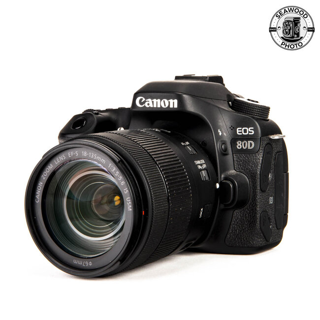 Canon 80D 24.2MP w/ EF-S 18-135mm EXCELLENT