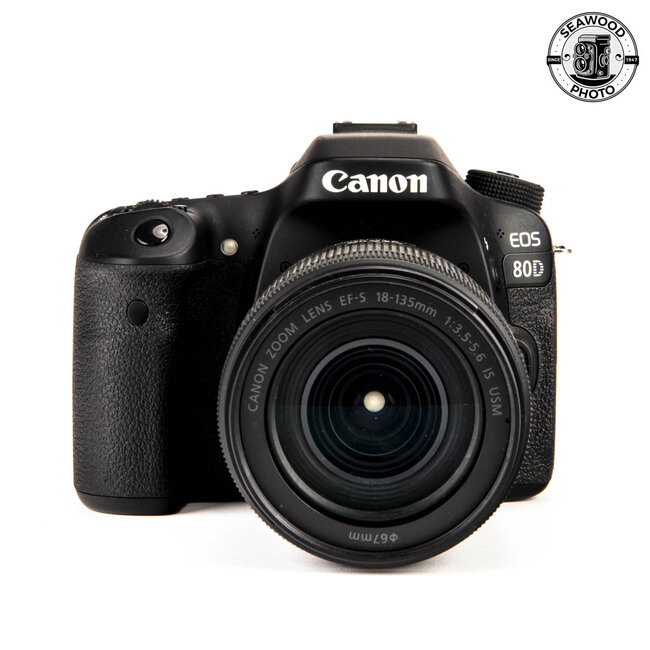 Canon 80D 24.2MP w/ EF-S 18-135mm EXCELLENT