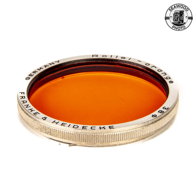 Rolleiflex Bay III Orange Filter w/Case GOOD+