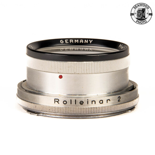 Rolleiflex Bay III Rolleinar 2 w/Case GOOD