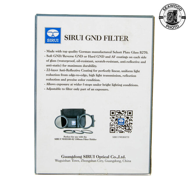 Sirui 100mm x 150mm Hard GND 0.9 Filter
