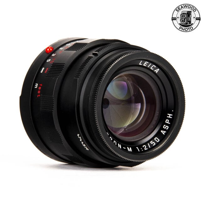 Leica APO-Summicron-M 50mm f/2 ASPH. Black Chrome 11811 EXCELLENT