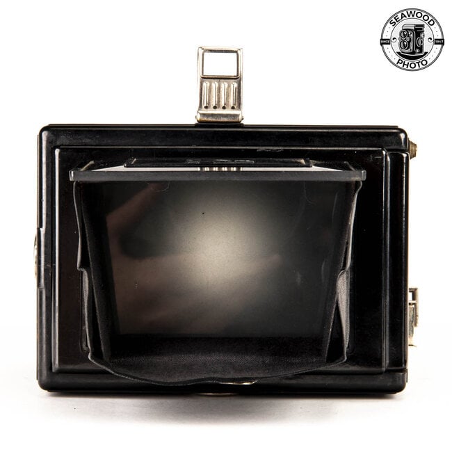 Gomz Turist 6.5X9CM Strut Folding Camera w/105mm f/3.5 Industar AS-IS