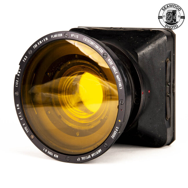 C.P. Goerz Distortionless Wide Angle Mapping Planigon F/6.3 153.1 mm 6 in Lens