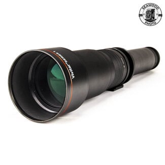 Vivitar 650-1300mm  F/8-16 Zoom w/Nikon F T-Mt. to Sony E EXCELLENT