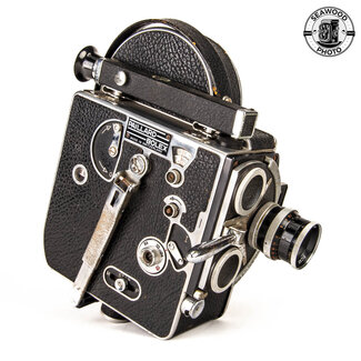 Bolex 16mm Movie Camera w/Pizar AR 26mm f/1.9 AS–IS