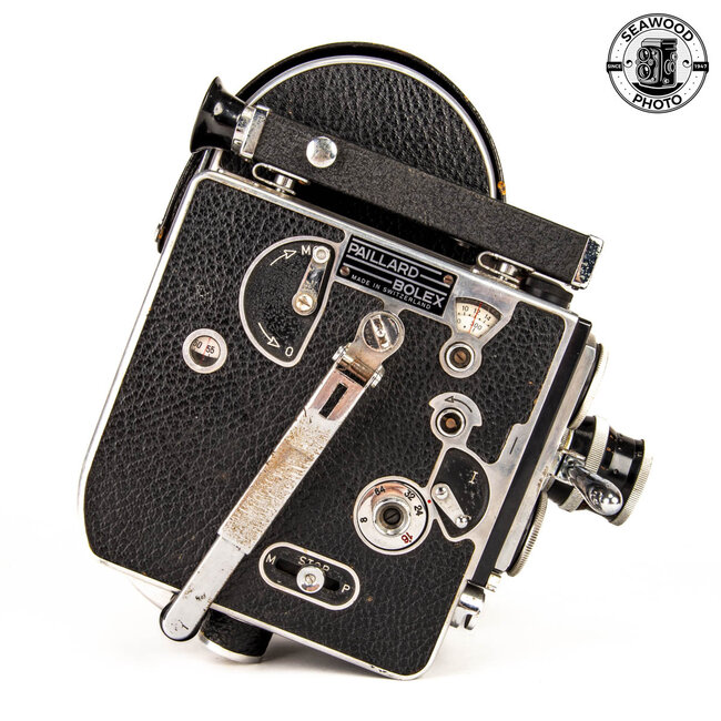 Bolex 16mm Movie Camera w/Pizar AR 26mm f/1.9 AS–IS