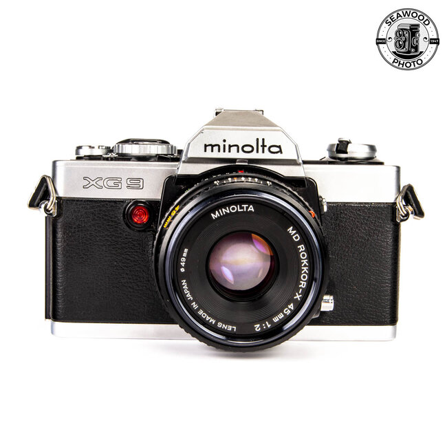 Minolta XG 9 w/ 45mm f/2 GOOD