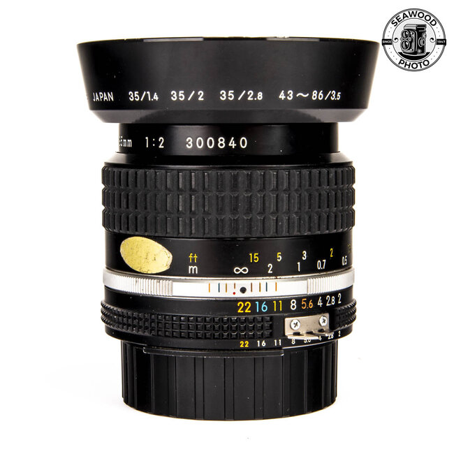 Nikon 35mm f/2 AIS GOOD+