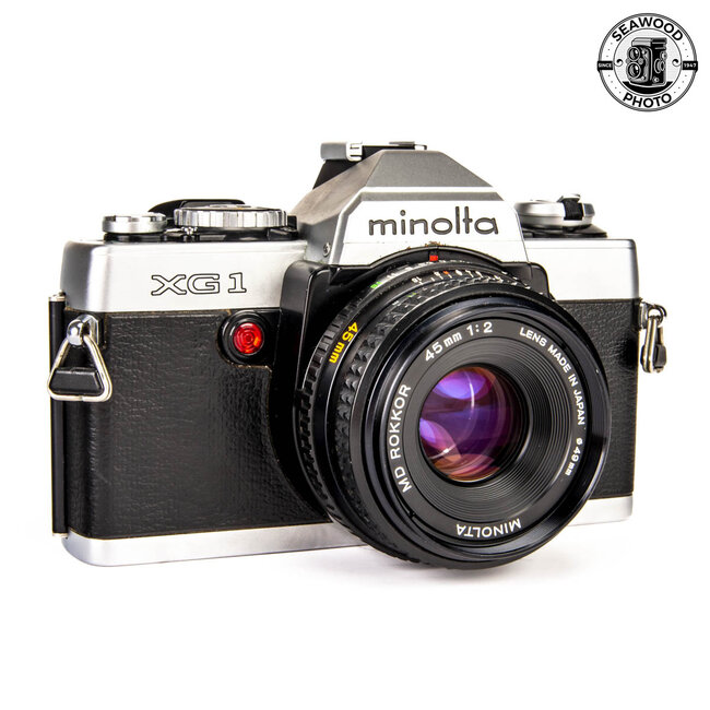Minolta XG1 w/ 45mm F/2 Rokkor MD GOOD