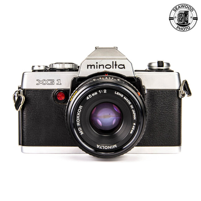 Minolta XG1 w/ 45mm F/2 Rokkor MD GOOD