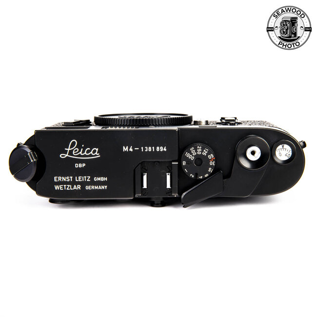 Leica M4 Body Black Chrome.  GOOD+