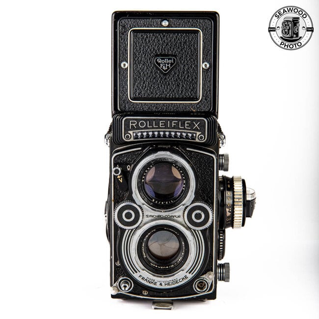 Rolleiflex 3.5F w/ Schneider 75mm and Accessories GOOD+