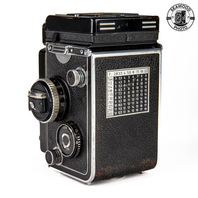 Rolleiflex 3.5F w/ Schneider 75mm and Accessories GOOD+