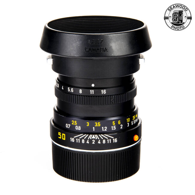 Leica 50mm f2 Summicron-M 6-bit Canada Tiger Paw GOOD