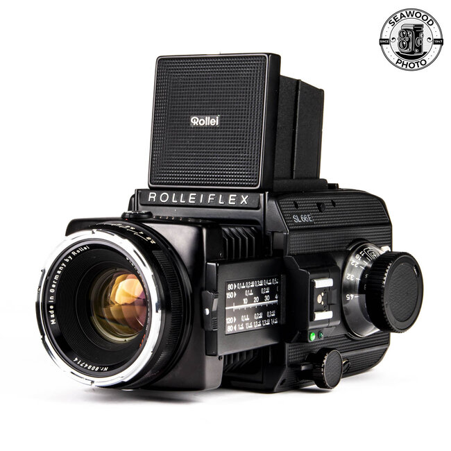 Rolleiflex SL66E w/80mm f2.8 Planar HFT GOOD+