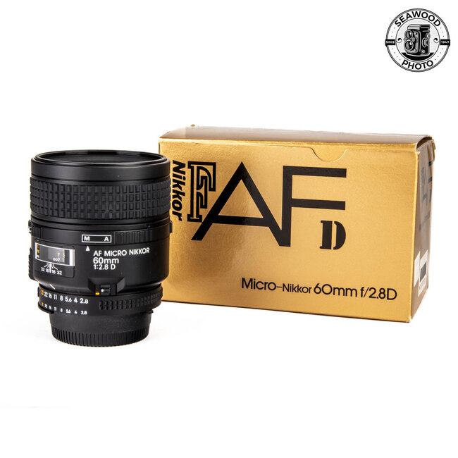 Nikon Micro 60mm f2.8 AF D Like New