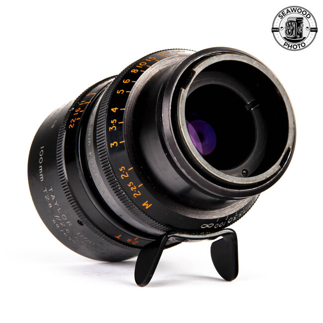Taylor Hobson Cooke 100mm Kinetal T2.8 F2.6 Arriflex Standard mount GOOD-