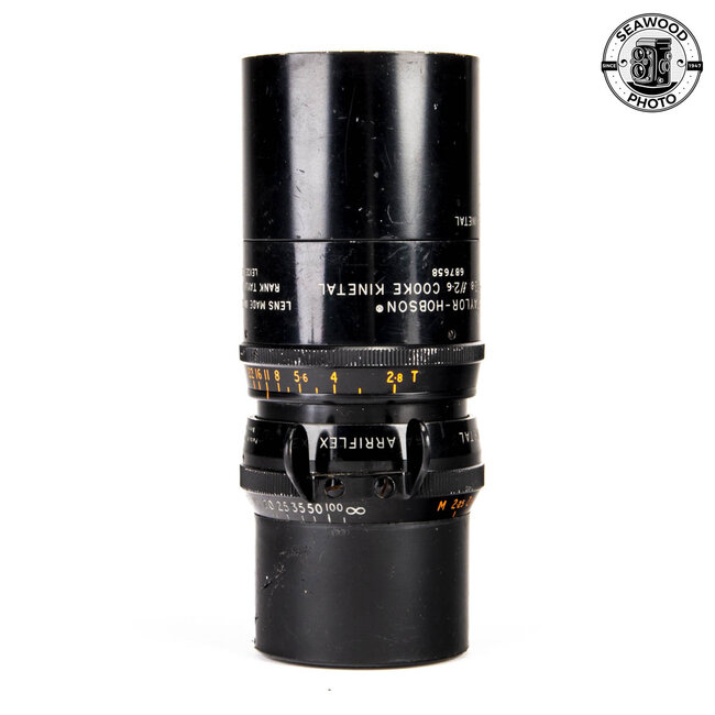 Taylor Hobson Cooke 100mm Kinetal T2.8 F2.6 Arriflex Standard mount GOOD-