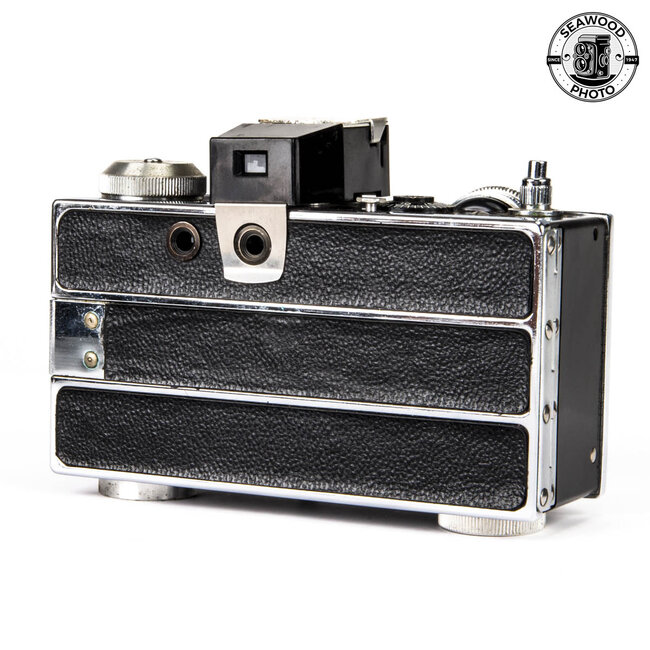 Argus C3 w/50mm f/3.5 Cintar, 35mm f/4.5 Sandmar, Finder   GOOD