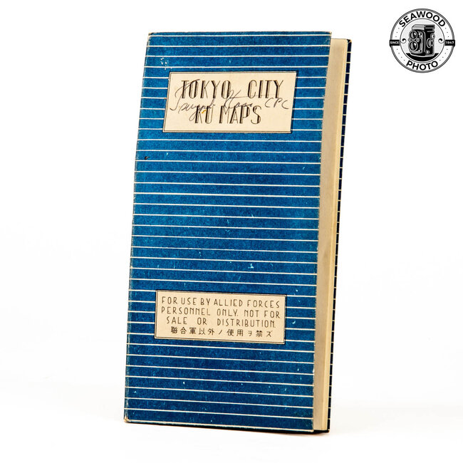 Tokyo City KU Maps Allied Forces WWII