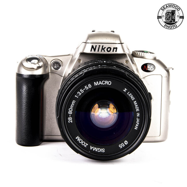 Nikon N55 w/ 28-80 f/3.5-5.6 Sigma Macro GOOD
