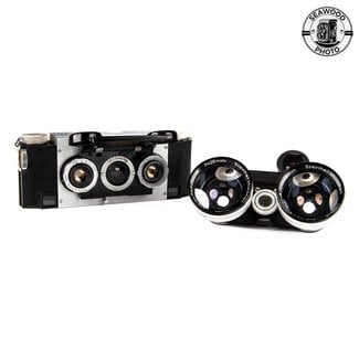 Stereo Realist 2.8 3D Camera w/Steinheil Redufocus Wide Lens Set GOOD