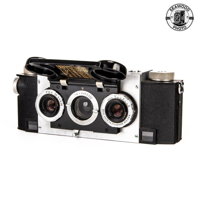 Stereo Realist f/3.5 Stereo 3D Camera GOOD