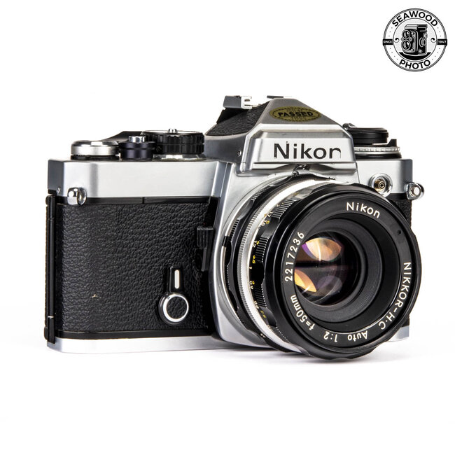 Nikon FE with Nikkor-H.C 50mm F/2 GOOD