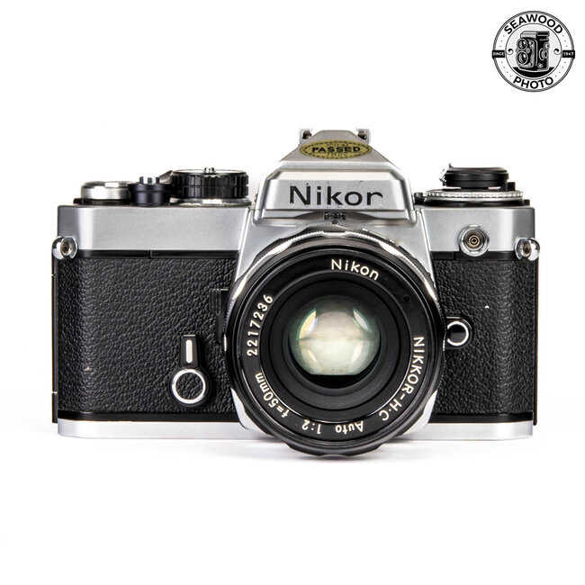 Nikon FE with Nikkor-H.C 50mm F/2 GOOD