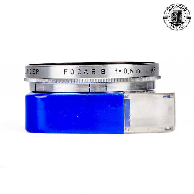Voigtlander Focar B 344/47 Close Up Filter F=0.5M EXCELLENT