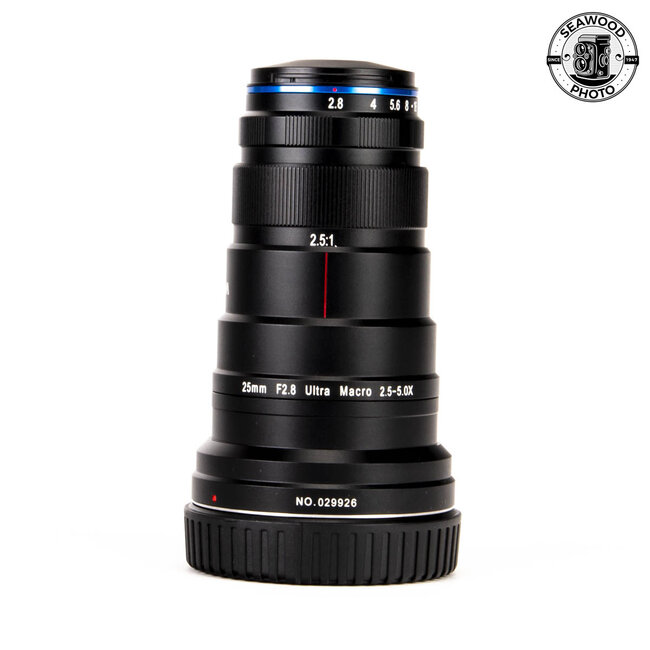 Laowa 25mm f/2.8 2.5-5X Ultra Macro Canon RF EXCELLENT