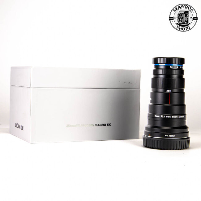 Laowa 25mm f/2.8 2.5-5X Ultra Macro Canon RF EXCELLENT