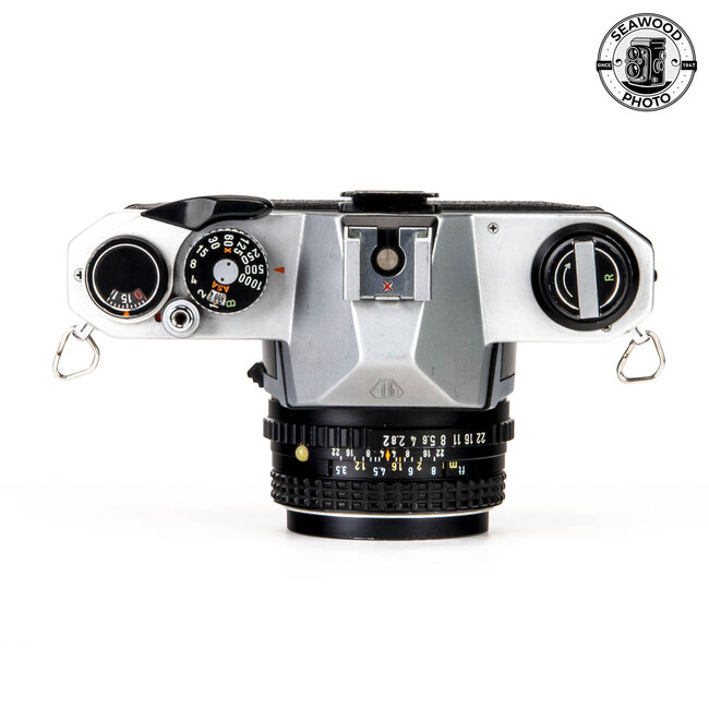Pentax K1000 w/50mm SMC Pentax F/2 GOOD-
