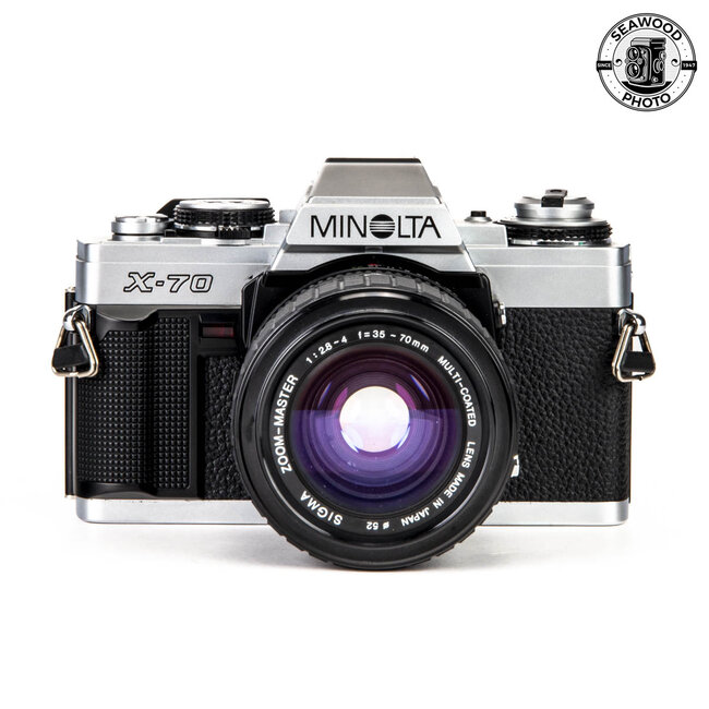 Minolta X-70 w/ Sigma 35-70mm f/2.8-4 EXCELLENT
